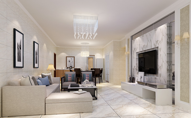 晋江89平的现代风格装修